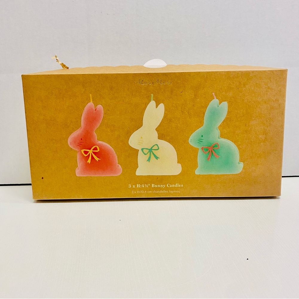Meri meri Bunny candles